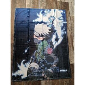 NEW! 40" x 50" Naruto Kakashi Hatake Anime Soft Fleece Throw Blanket